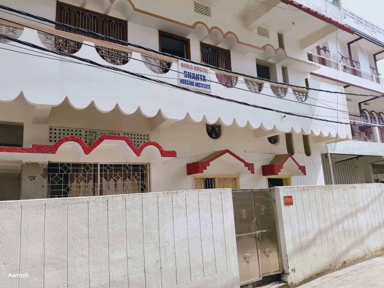 Girls Hostel building, Shanta Nursing Institute