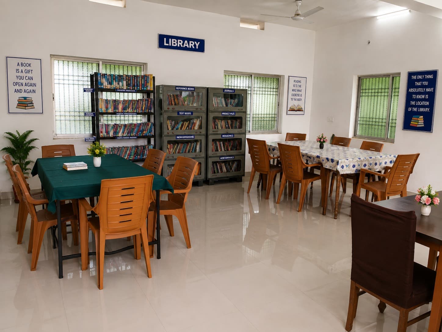 Library at Shanta Nursing Institute